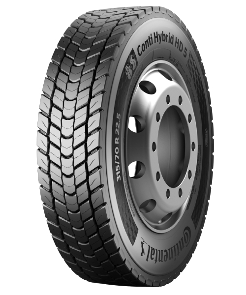 Guma 315/80R22.5 ContiHybrid HD5 156/150L 3PMSF